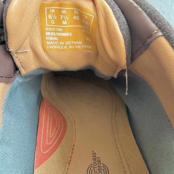New Men\'s Clarks Rockie2 HIGTX Brown Nubuck Size 7.5 main image 4